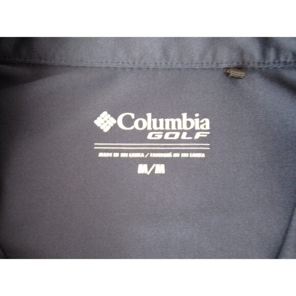 Men's Columbia University of Michigan Short Sleeve Shirt Sz M (MT722) - Picture 2 of 8